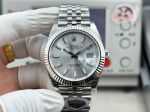 WKD Factory Rolex Datejust 3235 Movement 41mm Silver Face 72h 1:1 Watch